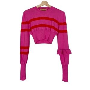 Maggie Marilyn The Believer Merino Wool Sweater Size Medium